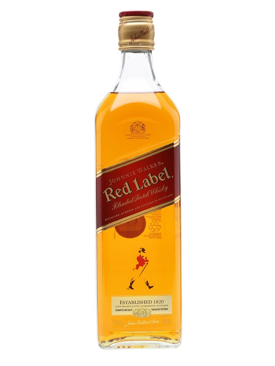 Johnnie Walker Red Label display / giftbox - 3L)